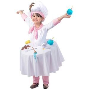 Paradise Messy Baker Halloween Costume - New